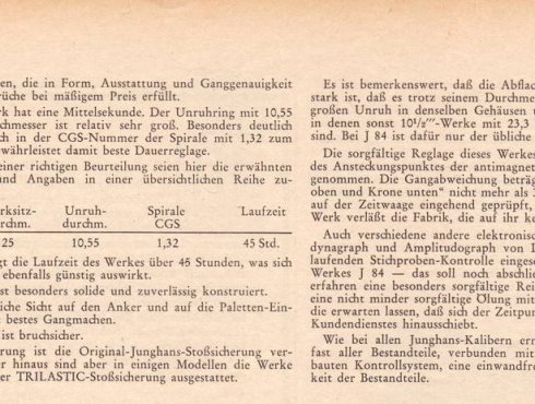 Artikel Junghans J84 "Die Uhr" Nr. 21/1955.jpg