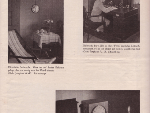Die-Uhrmacher-Woche-28.-Jahrgang-Nr.-7-14.-Februar-1931-Seite-119-Junghans-Büro-Uhren.png